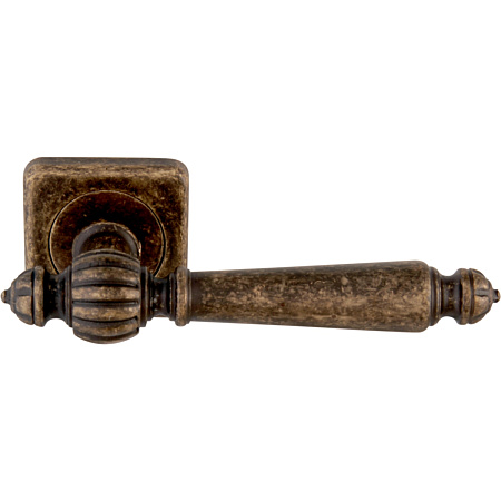 Дверная ручка на розетке 235 Z1 Mirella Античная бронза