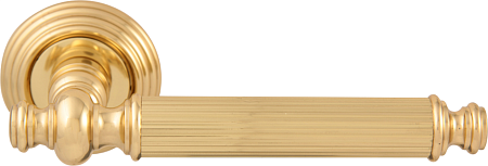 Дверная ручка на розетке Melodia 353P Regina Полированная латунь