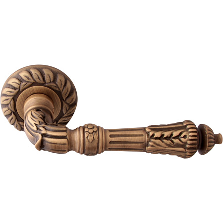 Дверная ручка на розетке Melodia 292 60 мм Samantha Матовая бронза