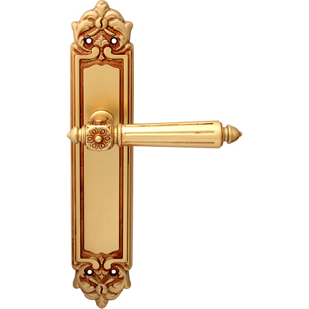 Дверные ручки на планке Melodia 246 Pass Nike Французское золото