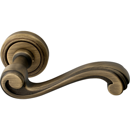 Дверная ручка на розетке Melodia 225V Cagliari Матовая бронза